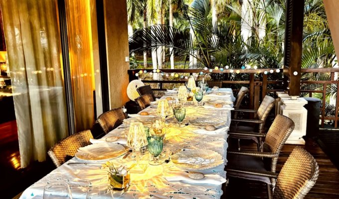 Location Villa Luxe Sud Maurice Golf Plage Accès hôtel SO/Sofitel 5*