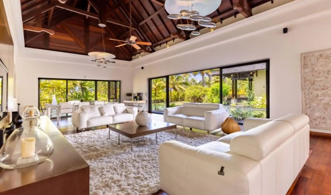 Location Villa Luxe Sud Maurice Golf Plage Accès hôtel SO/Sofitel 5*