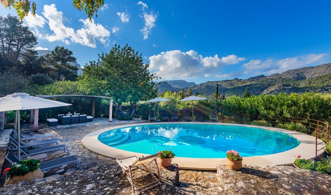 Iles Baleares Location villa luxe Majorque Pollença piscine privée  