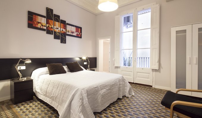 Location appartementbBarcelone Wifi Eixample terrasse climatisation