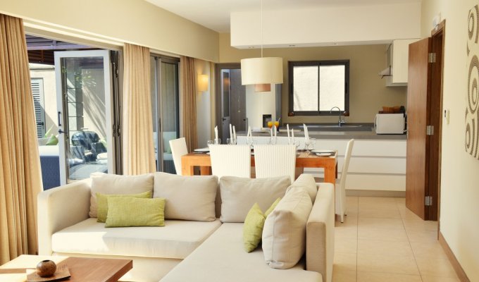 Location villa Ile Maurice Grand Baie plage 15 mins piscine et personnel