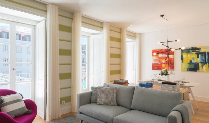 Location Appartement Portugal Lisbon Graca avec piscine et vue sur le Castelo Sao Jorge, Lisbonne