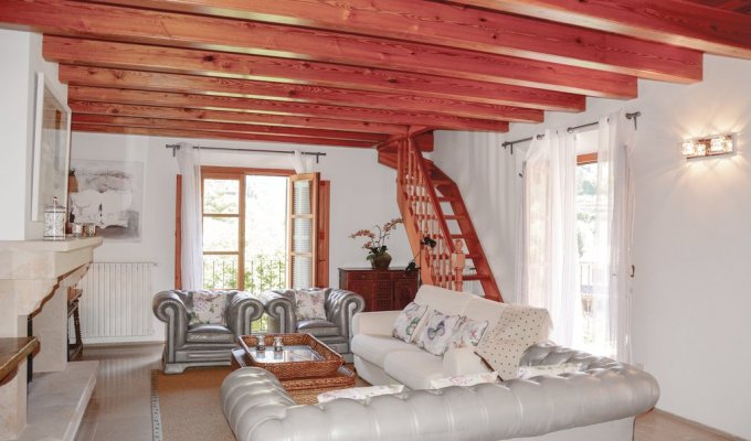Iles Baleares location villa luxe Majorque Fornalutx 8 personnes piscine privée