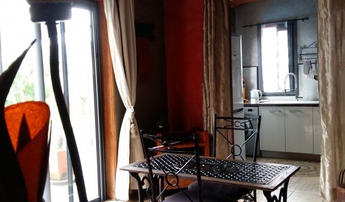Espace repas intérieur