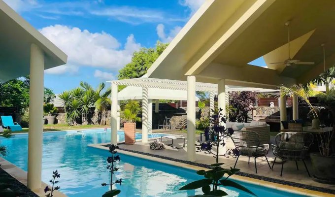 Ile Maurice Location Villa Mont Choisy plage et golf 200 m piscine et personnel