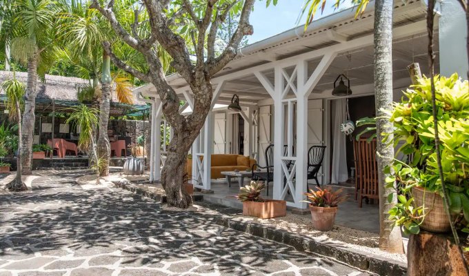 Location Villa Ile Maurice plage Bain Boeuf 300m Piscine privée et Personnel