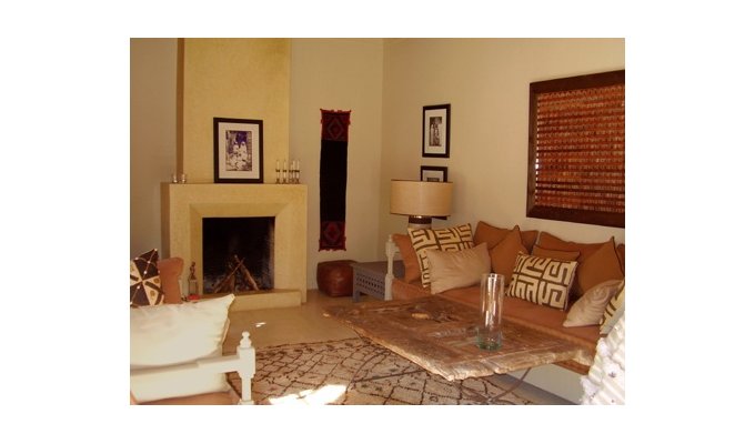 salon villa de luxe à Essaouira 