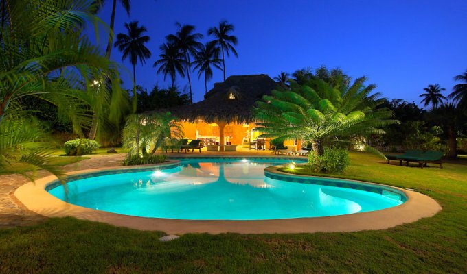 Location Villa Las Terrenas en Republique Dominicaine à 100 m de la plage