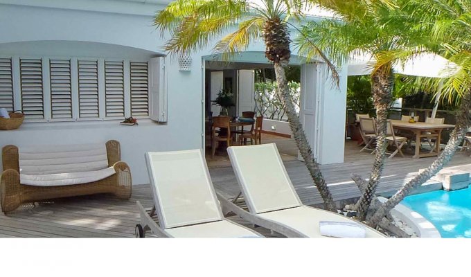 Location Villa de Luxe à St Barth avec piscine privée et Vue Mer sur les hauteurs de St Jean - Caraibes - Antilles Françaises